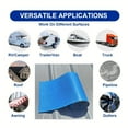 thumbnail image 6 of 1pcs Heavy Duty Industrial roof Waterproof Tape, Suitable for Metal Surfaces, Corrugated Roofs, and Iron Plates - Durable, high-Grade sealant, Industrial roof Maintenance (Silvery, 7.874in*196.85in), 6 of 9