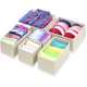 thumbnail image 1 of Simple Houseware Caja de almacenamiento de tela plegable, armario, cómoda, cajón, organizador, cestas para ropa interior, sujetadores, color beige (juego de 6), 1 of 3