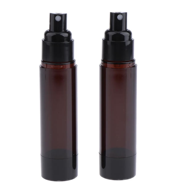 2 piezas vacías de bomba de niebla fina botellas cosméticas viales para mujeres y hombres 50ml