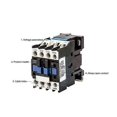 thumbnail image 4 of Contactor CJX2-1810 32A Switches LC1 AC Contactor Voltage 220V, 4 of 5