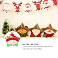 thumbnail image 2 of Gymnture New Year's Day Snowman Stars Plush Pillow for Christmas Decor, 2 of 10