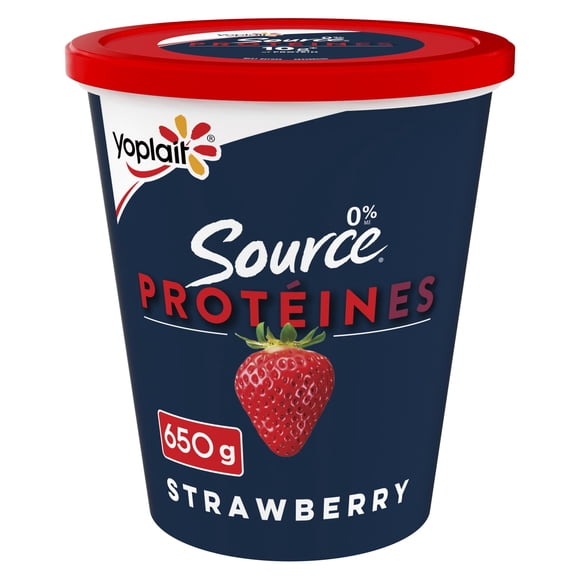 Yop Source Prtn Strawberry 0Mf 650G