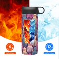 thumbnail image 6 of Goofa Octopus in love for Insulated Kettle 18oz Water Bottle Insulated Tumbler with Handle & Flip Straw - Fits in Cup Holder, Leak Resistant Tumbler, 6 of 8