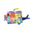 thumbnail image 1 of Libro de tela de educación temprana, juguete suave, juguete educativo, dispositivo BB, libro de tela con cola táctil y sensación para niños, regalos animales marinos, 1 of 8