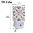thumbnail image 4 of Yayeee LED Plug in Night Light for The Home with Auto Dusk to Dawn Light Sensors, 2 Pack, Colorful Abstract Pattern, 4 of 6