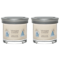 Yankee Candle Small Tumbler Scented Single Wick Jar Candle, Snow Globe Wonderland, 4.3 oz (Pack of 2)