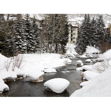 Gore Creek, Vail Ski Resort, Rocky Mountains, Colorado, United States of America, North America Print Wall Art By Richard (Best Ski Mountains In North America)