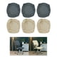 thumbnail image 1 of 6 Uds Funda para Asiento de Silla Macarena Funda de asiento elástica Jacquard, 1 of 8