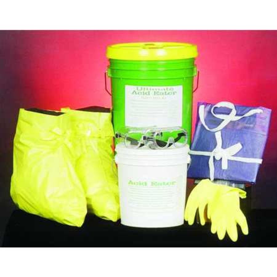 SPILL BUSTER 2004005 Neutralizing Spill Kit,5 gal.,Lab Acids Walmart