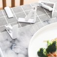 thumbnail image 4 of Plastic Tablecloth Clips White Set of 4 Adjustable Clips for Garden Picnic Party Kitchen (5.8 x 5.8 x 1.5cm), 4 of 5