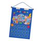 thumbnail image 1 of Vogacara Calendario de aprendizaje con temporada de estación meteorológica para niños Educación temprana Azul Juguetes, 1 of 1