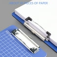 thumbnail image 4 of Standard Size Clipboard with Scale Marking 12.6x8.6Inch Document Clipboard Metal Clip Writing Board with Hanging Hook, 4 of 7