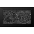thumbnail image 2 of Carlson, Tina 18x11 Black Modern Framed Museum Art Print Titled - Planisphere Celeste BW, 2 of 5