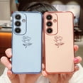 thumbnail image 2 of for Samsung Galaxy S23 FE 5G Case Cute Rose Flower Phone Case for Women Girls Luxury Plating Full Camera Lens Cover Protect Shockproof Galaxy S23 FE Case 6.4" Soft Silicone Bumper (Sierra Blue), 2 of 6