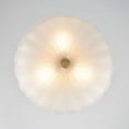 thumbnail image 5 of Claxy 3-Light Brass Ceiling Light with Bowl Frosted Glass Shade, 5 of 6