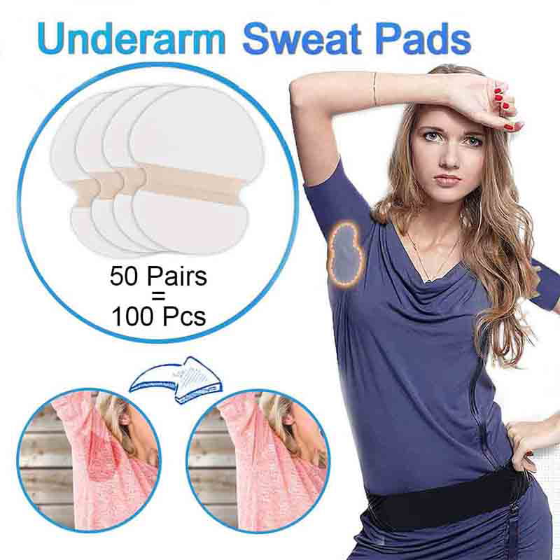 80 Ladies SWEAT PADS,DRESS SHIELDS by Axilla-Shield ™ Stop underarm stains now! 