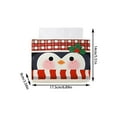 thumbnail image 5 of Christmas Tissue Box Cover Non-Woven Fabric Holiday Themed Print Decorative Holder for Living Room Table Desk Party Decor(Multicolor-D), 5 of 6