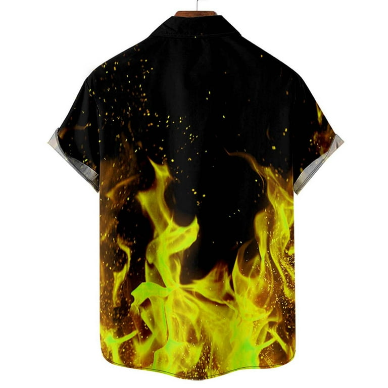 Flame sales shirt mens