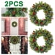 thumbnail image 1 of Guirnalda Conos Pino Artificiales para Navidad Colgantes Guirnaldas Frutas Navideñas (40cm) Color Rojo 2 Uds., 1 of 7