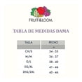 thumbnail image 4 of Sudadera Fruit of the Loom Para mujer con capucha y cierre, negro, talla M, 4 of 4