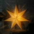 thumbnail image 6 of NOGIS 45cm Paper Star Lantern Lampshade Hollow Out Paper Star Lanterns for Christmas Xmas Wedding Party Home Hanging Decorations, 6 of 7