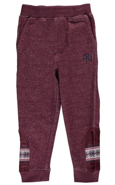 Parish Nation Burgundy Casual Pants