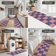 thumbnail image 5 of Red White and Blue Star Striped Pattern Kitchen Rugs Sets Of 3,Kitchen Runner Rugs Non Skid Washable,Decorative Kitchen Floor Mats for Kitchen,Sink,Laundry,17"x30"+ 17"x47" + 17"x59", 5 of 6