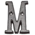 thumbnail image 3 of Unique Bargains 3 Inch Cast Iron House Letter Mailbox Address Sign Letter M, 3 of 5