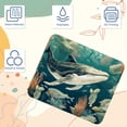 thumbnail image 3 of Whale Printed Square Mouse Pad, 8.3x9.8 Inch Non-Slip Rubber Bottom Gaming Mouse Pad for Office Use, 3 of 6