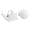 thumbnail image 3 of Dispensador de jabón líquido con forma de caracol, loción de manos, accesorios de baño (blanco), 3 of 10