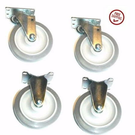 - Pack of 4 Plate Casters and 5
