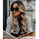 thumbnail image 3 of Gafas de Sol FEISEDY Vintage Cuadradas Ojos de Gato B2473 para Mujer, 3 of 9