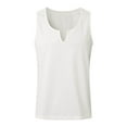 thumbnail image 4 of JTieacloth 2xl Tall Mens T Shirts Men's V Neck Tank Tops Sleeveless Undershirt For Summer Casual Wear, 4 of 6