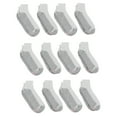 thumbnail image 6 of Hanes Men's Double Tough Durability Big & Tall Ankle Socks, 12-Pack, 6 of 9