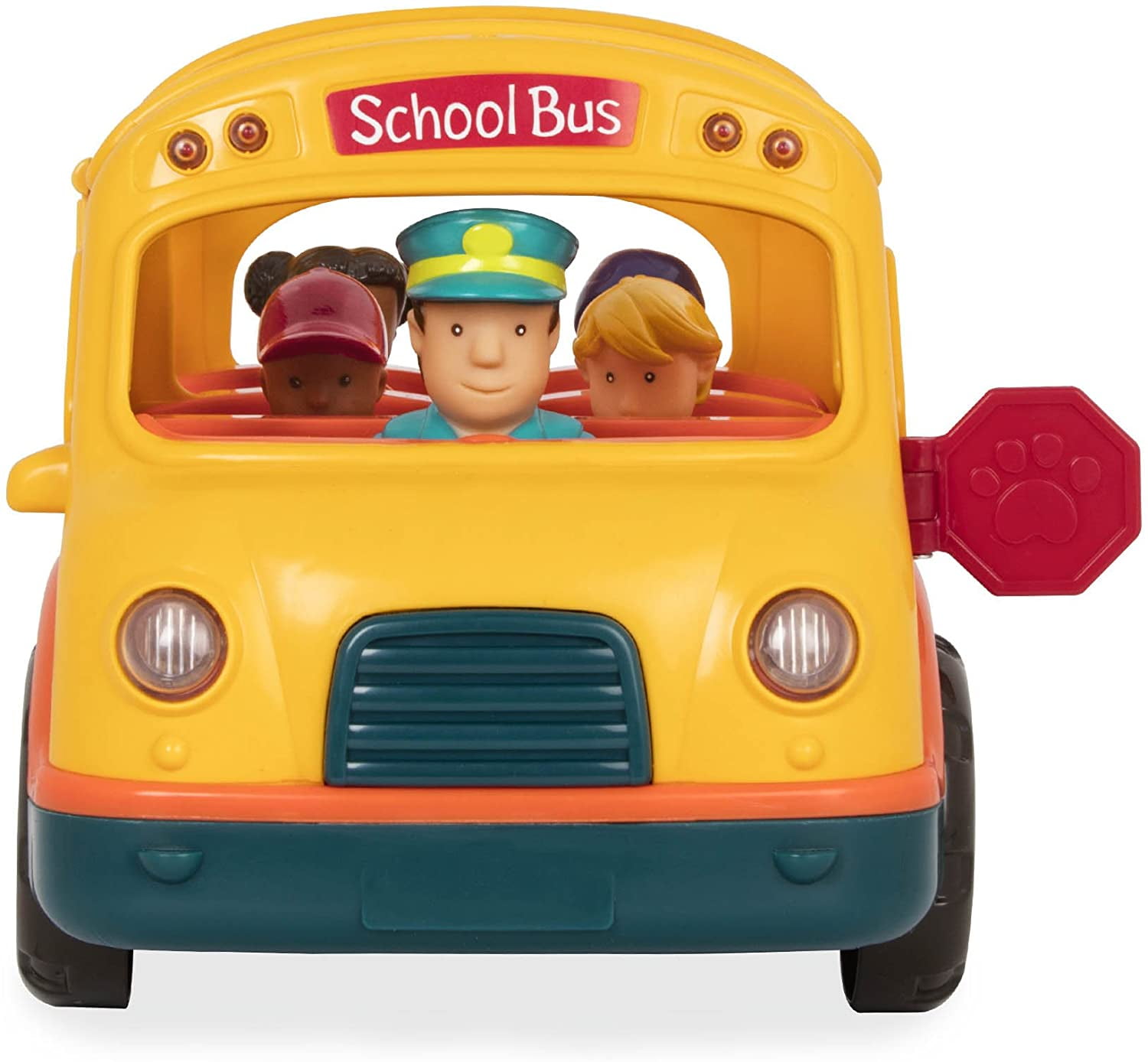Battat Light & Sound School Bus School Bus Toy Vehicle for Toddlers