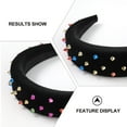 thumbnail image 3 of TABLETREANDS Wide Hairband De Esponja Para Mujer El Para Reuniones Y Conciertos, 3 of 8