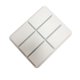 thumbnail image 3 of Juego de 3 moldes rectangulares de resina de silicona con orificio para colgar para llaveros de Navidad, para hacer joyas, colgantes, collares, llaveros, manualidades, 3 of 3