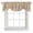 Brown, variant on Tie Up Valance Ocean Fishhooks Valances for Windows Vintage Coastal Fishing Pattern Brown Balloon Shade Valance Window Treatment Short Curtain Valances for Living Room Kitchen Bedroom 54"x18"