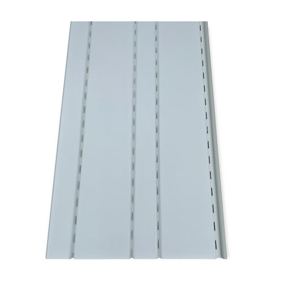 Mobile Home Rustique Rustique RIBB Vinyl Skirting, White, 16" x 46", 8 Panels
