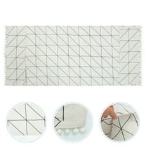 LEORX 1Pack Refrigerator Tops Protector White Cotton Dust-proof Cover Home Decoration Daily Use