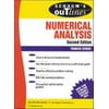 Pre-Owned Sch Numerical Analysis (Paperback) 0070552215 9780070552210