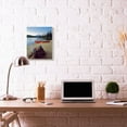 thumbnail image 4 of The Stupell Home Decor Collection Canoes and Camping at Lake Wood Wall Art, 4 of 4