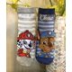 thumbnail image 3 of 6 uds = 3 pares de calcetines de algodón auténticos para primavera, verano y otoño para bebés, calcetines para niños, regalo de cumpleaños para niños de Chase Skye para edades de 3 a 8 años, 3 of 5