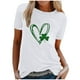 thumbnail image 2 of Camiseta de Manga Corta Fiudx Estampado Día de San Patricio Mujer, 2 of 6