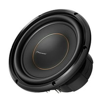 Pioneer TS-D10D4 D Series TS-D10D4 10-In. 1,500-Watt 4-Ohm Dual-Voice-Coil Subwoofer, Max Power