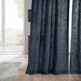 thumbnail image 3 of British Navy Heavy Faux Linen Curtain (1 Panel), British Navy, 50W X 108L, 3 of 6
