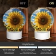 thumbnail image 3 of Naloa Sky Golden Sunflower Field Acrylic LED Night Light Custom LED Lights Personalized Nightlight Customized Gifts for Family Couples Friends, 3 of 9