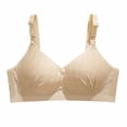 thumbnail image 3 of Loopsun Women Thin Wireless Bra Front Closure Comfortable Breathable Shaping Support Daily Wear, 3 of 5