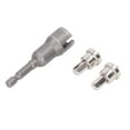 thumbnail image 4 of Open Socket Positioning Bit Set, Alloy Steel + S2 Steel Drywall Screw Attachment 1/4in Hex Shaft Strong Torsion  for Construction, 4 of 7