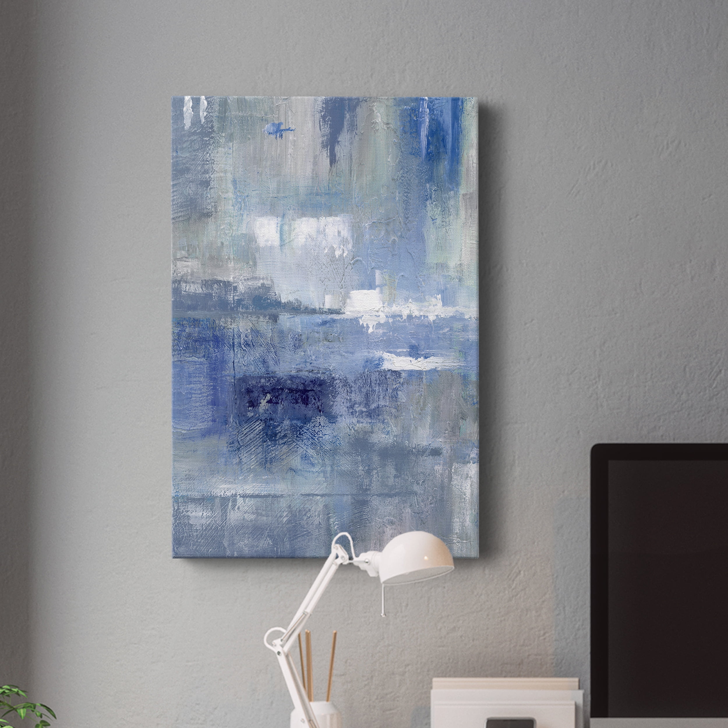 Bay View Indigo Premium Gallery Wrapped Canvas - Ready to Hang - 40 x 60